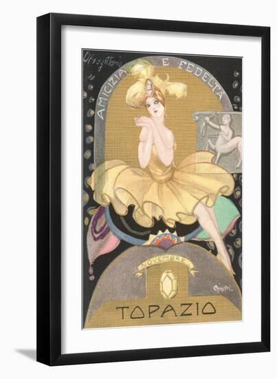 Italian Month Signs, November-null-Framed Art Print