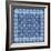 Italian Mosaic in Blue I-Vision Studio-Framed Art Print