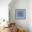 Italian Mosaic in Blue I-Vision Studio-Framed Art Print displayed on a wall