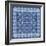 Italian Mosaic in Blue I-Vision Studio-Framed Art Print