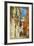 Italian Old Town Streets- Lecce.Picture In Painting Style-Maugli-l-Framed Art Print