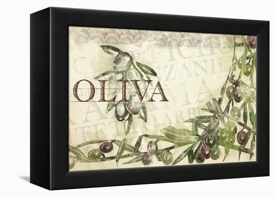 Italian Olives-null-Framed Premier Image Canvas