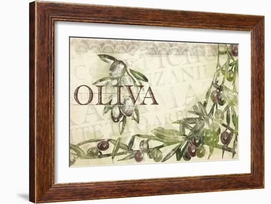 Italian Olives-null-Framed Giclee Print