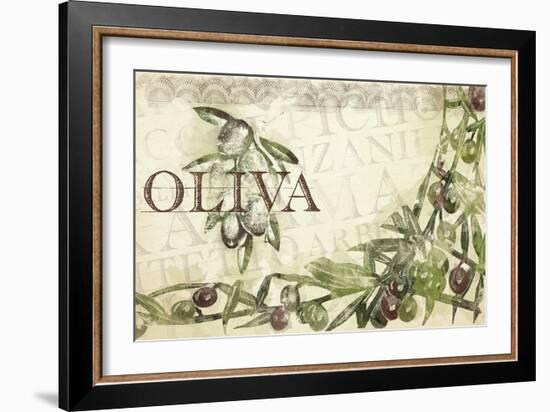 Italian Olives-null-Framed Giclee Print