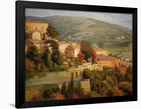 Italian Overlook-Steven Ives-Framed Art Print