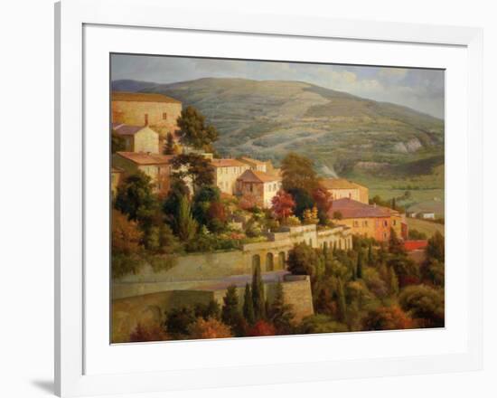 Italian Overlook-Steven Ives-Framed Art Print