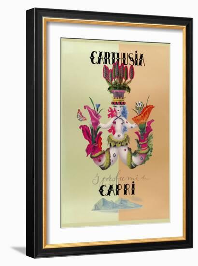 Italian Perfume Ad-null-Framed Giclee Print