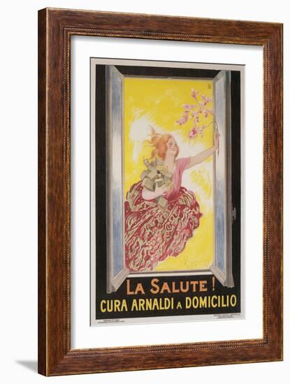 Italian Poster, Celebration of Health-null-Framed Giclee Print