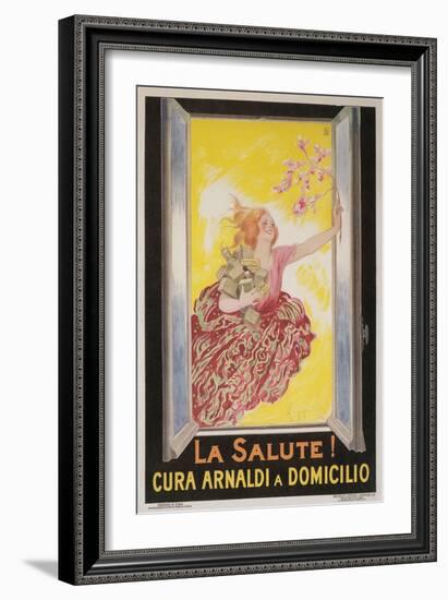 Italian Poster, Celebration of Health-null-Framed Giclee Print