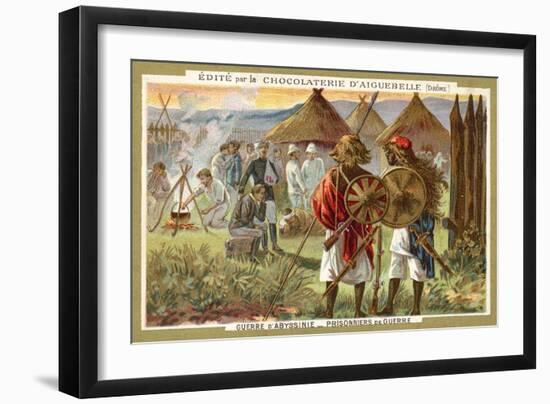 Italian Prisoners of War, First Italo-Ethiopian War, 1895-1896-null-Framed Giclee Print