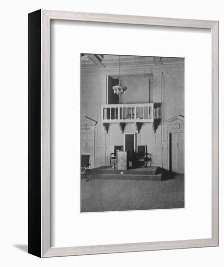 Italian Renaissance detail in the Lodge Room of the Masonic Temple, Birmingham, Alabama, 1924-Unknown-Framed Photographic Print