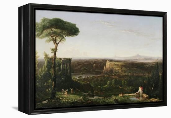 Italian Scene Composition, 1833-Thomas Cole-Framed Premier Image Canvas