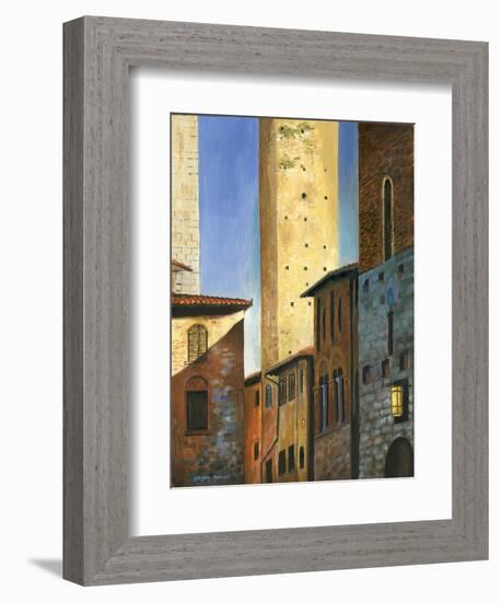 Italian Scene II-Gregory Gorham-Framed Art Print