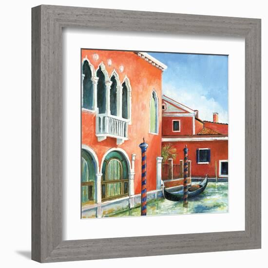 Italian Scene III-Gregory Gorham-Framed Art Print