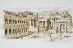 Roman Forum-Italian School-Giclee Print