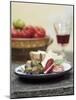 Italian Snack with Hard Cured Sausage, Olives and Cheese-Eising Studio - Food Photo and Video-Mounted Photographic Print