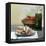 Italian Snack with Hard Cured Sausage, Olives and Cheese-Eising Studio - Food Photo and Video-Framed Premier Image Canvas