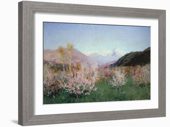 Italian Spring Landscape, 1890-Isaak Iljitsch Lewitan-Framed Giclee Print