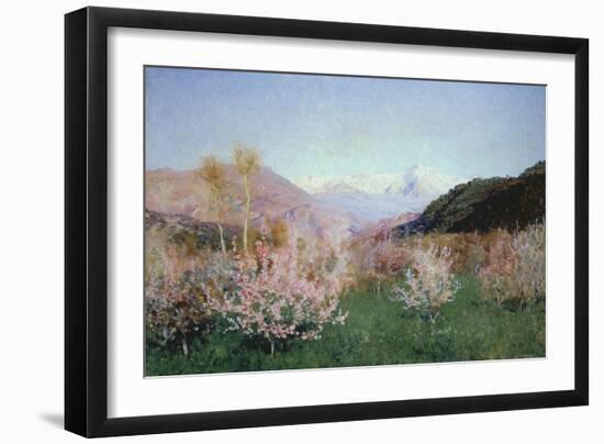 Italian Spring Landscape, 1890-Isaak Iljitsch Lewitan-Framed Giclee Print