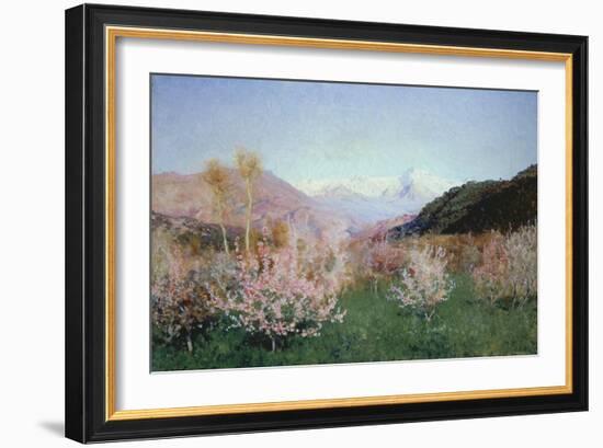 Italian Spring Landscape, 1890-Isaak Iljitsch Lewitan-Framed Giclee Print