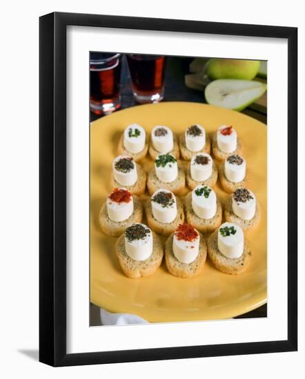 Italian Starters with Cheese and Pot Herbs, Italy, Europe-Tondini Nico-Framed Photographic Print