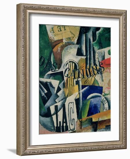 Italian Still Life, 1914-Liubov Sergeevna Popova-Framed Giclee Print