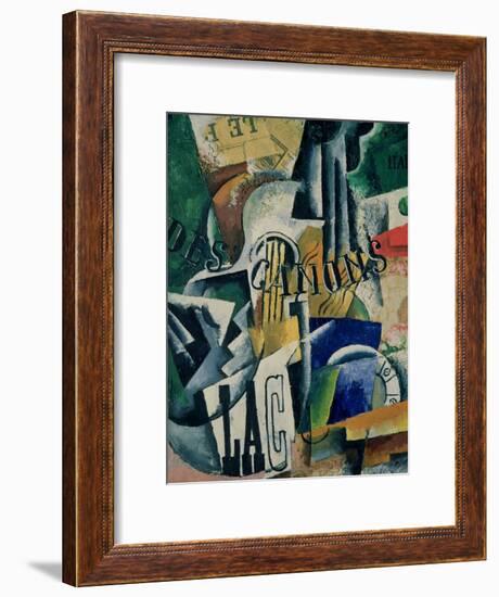 Italian Still Life, 1914-Liubov Sergeevna Popova-Framed Giclee Print