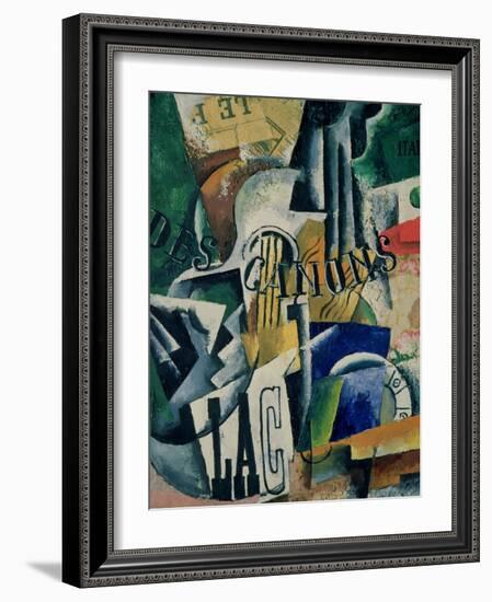 Italian Still Life, 1914-Liubov Sergeevna Popova-Framed Giclee Print