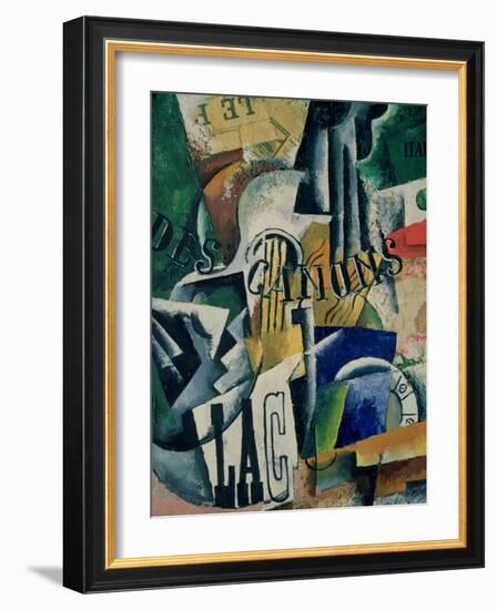 Italian Still Life, 1914-Liubov Sergeevna Popova-Framed Giclee Print