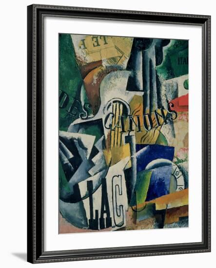 Italian Still Life, 1914-Liubov Sergeevna Popova-Framed Giclee Print