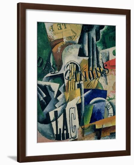 Italian Still Life, 1914-Liubov Sergeevna Popova-Framed Giclee Print