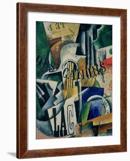 Italian Still Life, 1914-Liubov Sergeevna Popova-Framed Giclee Print