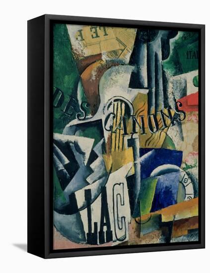 Italian Still Life, 1914-Liubov Sergeevna Popova-Framed Premier Image Canvas