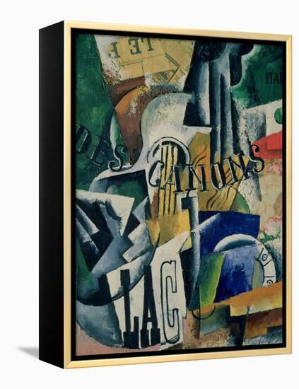 Italian Still Life, 1914-Liubov Sergeevna Popova-Framed Premier Image Canvas