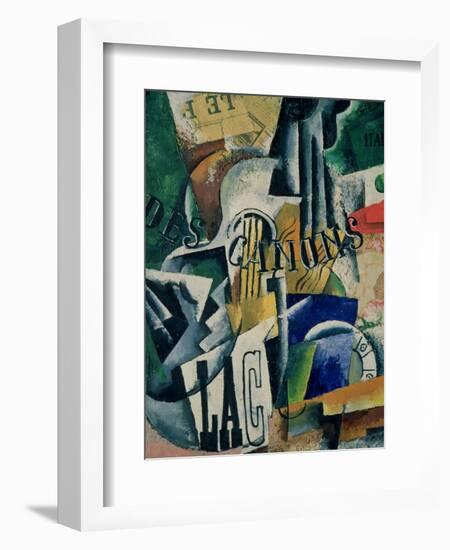 Italian Still Life, 1914-Liubov Sergeevna Popova-Framed Giclee Print