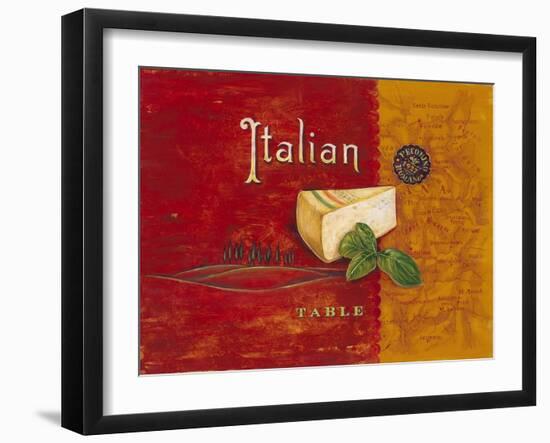 Italian Table-Angela Staehling-Framed Art Print