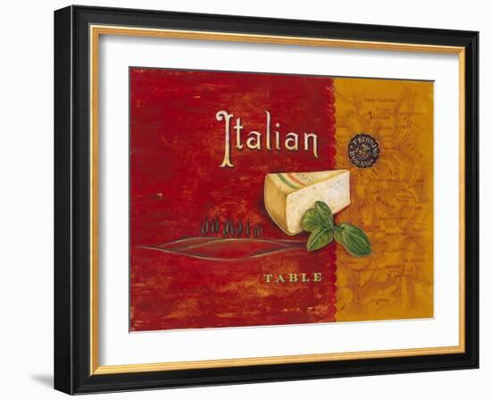 Italian Table-Angela Staehling-Framed Art Print