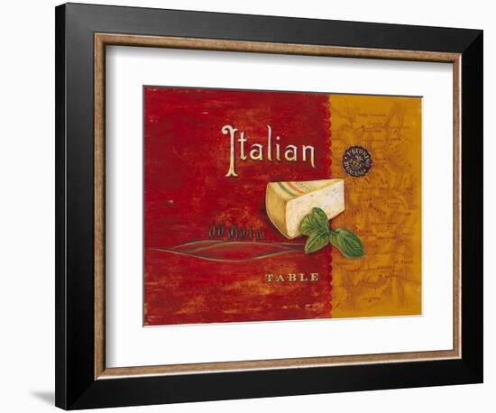 Italian Table-Angela Staehling-Framed Art Print