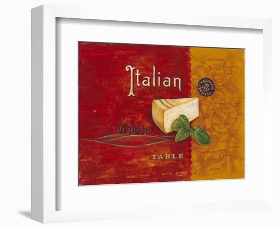 Italian Table-Angela Staehling-Framed Art Print