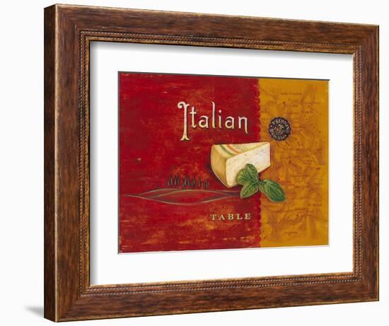Italian Table-Angela Staehling-Framed Premium Giclee Print