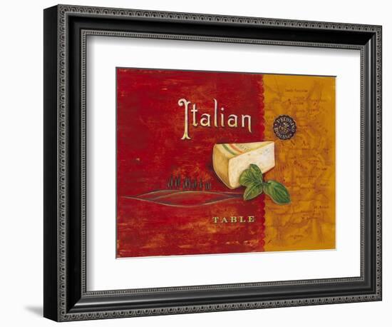 Italian Table-Angela Staehling-Framed Premium Giclee Print