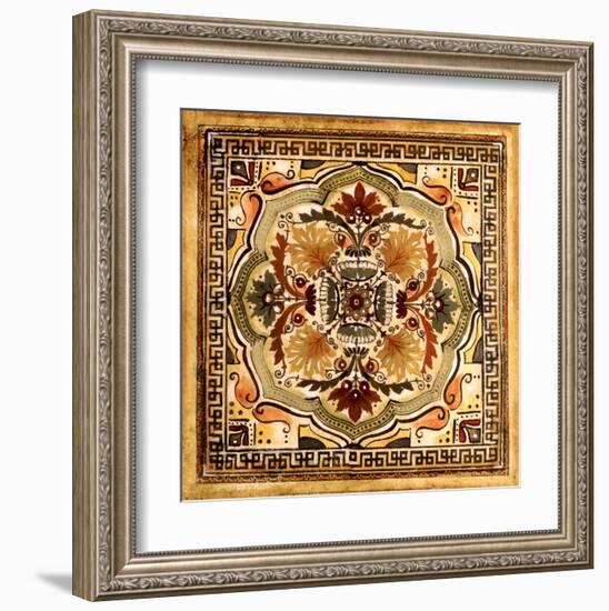 Italian Tile IV-Ruth Franks-Framed Art Print