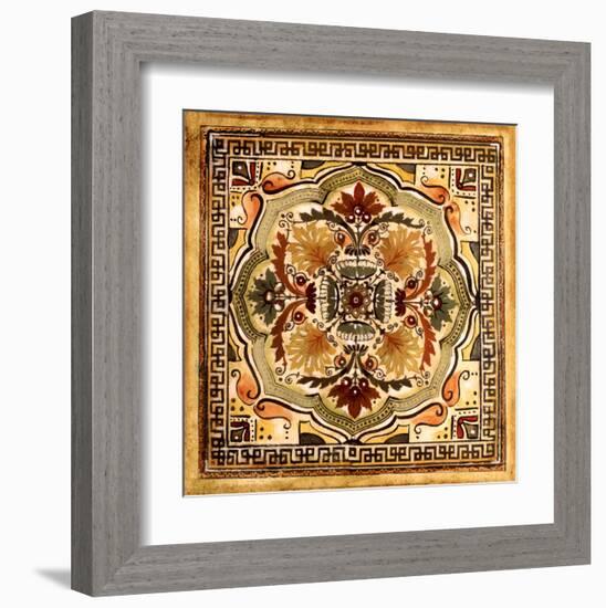 Italian Tile IV-Ruth Franks-Framed Art Print