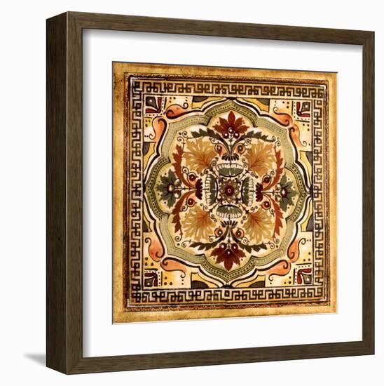 Italian Tile IV-Ruth Franks-Framed Art Print