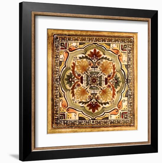 Italian Tile IV-Ruth Franks-Framed Art Print