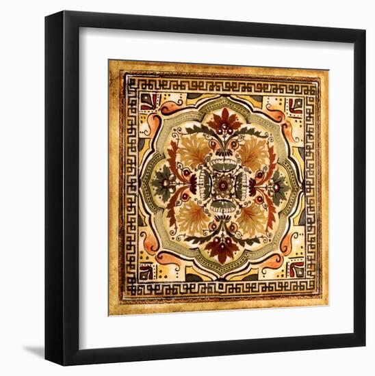 Italian Tile IV-Ruth Franks-Framed Art Print