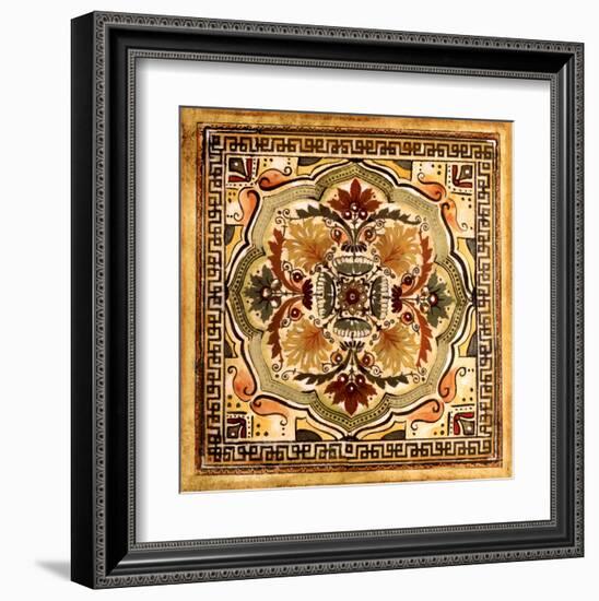 Italian Tile IV-Ruth Franks-Framed Art Print