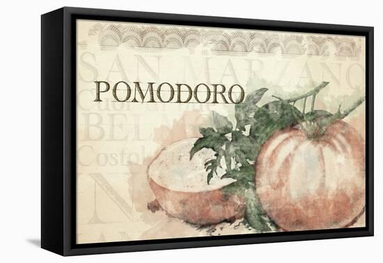 Italian Tomatoes-null-Framed Premier Image Canvas