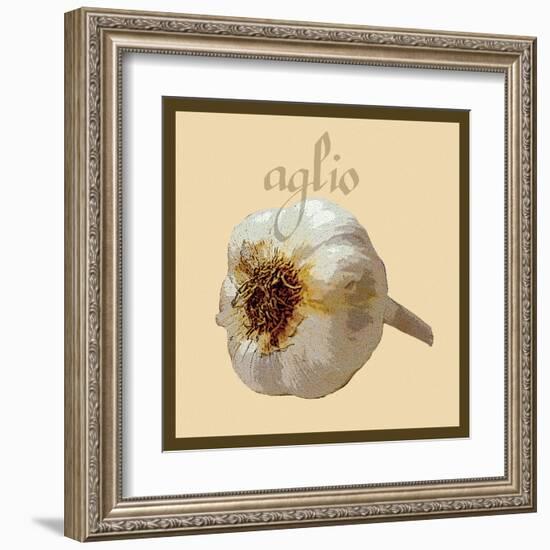 Italian Vegetable III-Vision Studio-Framed Art Print