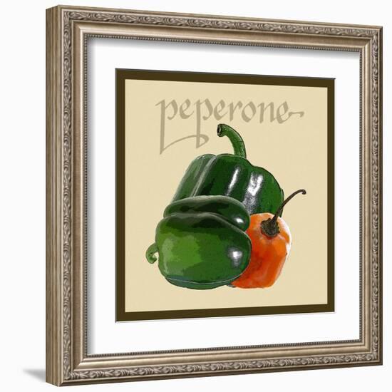 Italian Vegetable IV-null-Framed Art Print